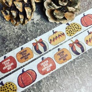 Pumpkin Spice & Everything Nice, Pumpkins, Washi Tape Roll